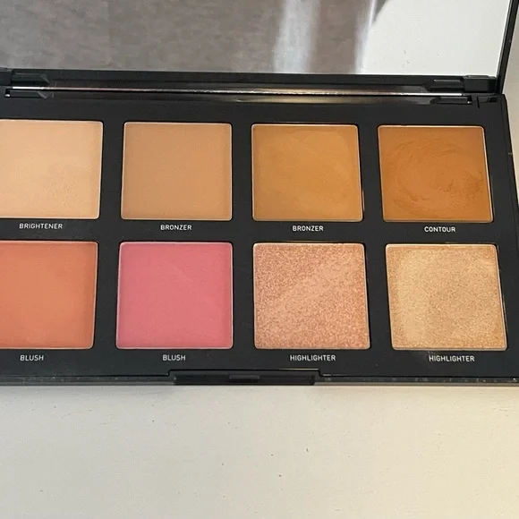 Used Once. Morphe Bronzer Blush Highlighter Combo Pallette - Picture 2 of 2